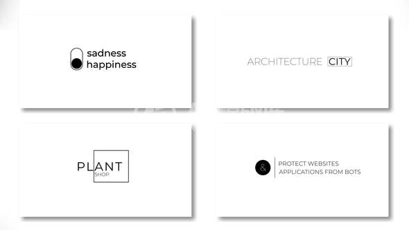 29424极简标题5.0 | Adobe After Effects AE模版