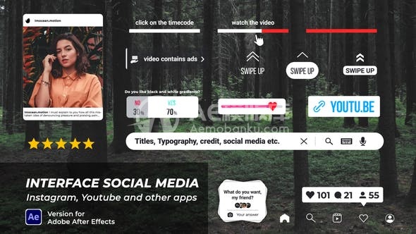 29426社交媒体横幅界面 AE模板