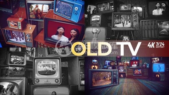 29431旧式电视特效-AE模版