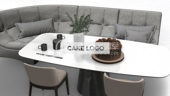 29441蛋糕标志片头 | Adobe After Effects AE模版