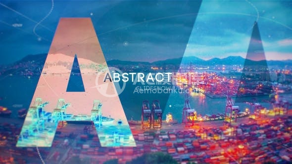 29468抽象幻灯片展示 AE模版