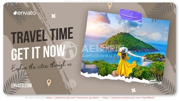 29472旅行社宣传视频 AE模版