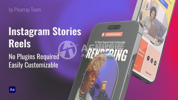 29493Instagram故事连环画 AE模版