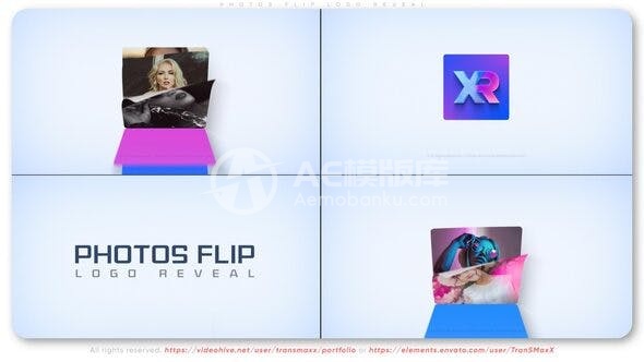 29496照片翻转Logo揭示