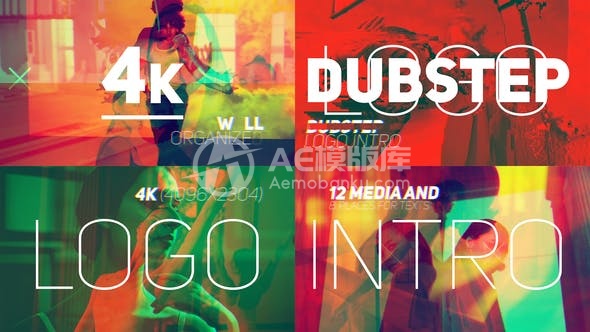 29498重低音标志介绍 AE模版