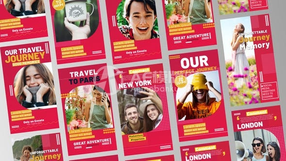 29510旅行人生故事 AE模版