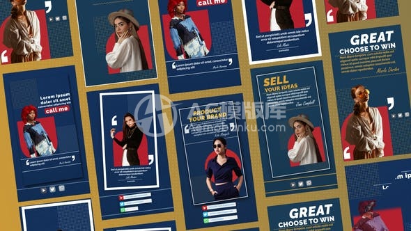 29512影响者名言故事（AE模版）