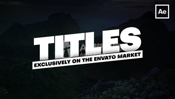 29519文本动画模版（AE模版）