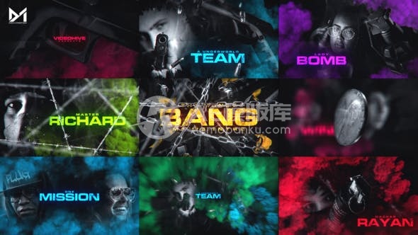 29528电影级电影预告片 AE模版