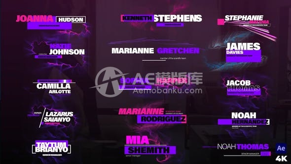 29563粒子与现代下三分之一（AE模版）