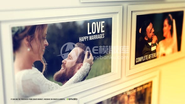 29616婚礼幻灯片 AE模板