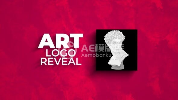 29624艺术文化Logo揭示AE模板