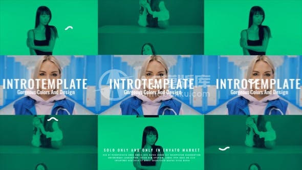 29632现代引言节奏AE模版