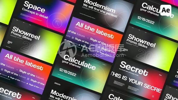29635顶级幻灯片 – AE模版