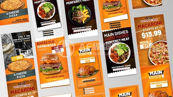 29650主菜销售故事 AE模版