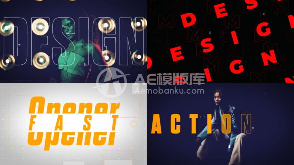 29660快速开场动画字幕篇_AE模版