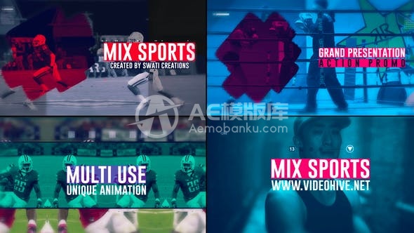 29664体育宣传AE模版