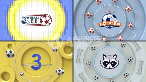 29679足球倒计时4 AE模版