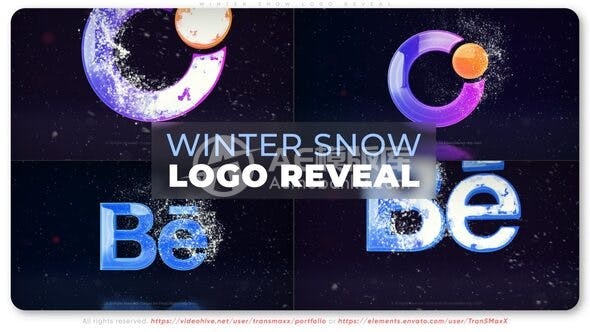 29698冬日雪花Logo揭示