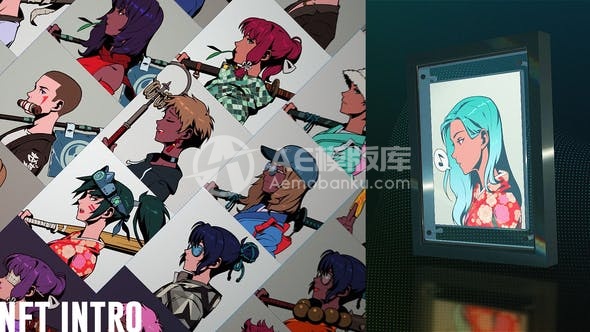 29705NFT介绍 | NFT推广 AE模版