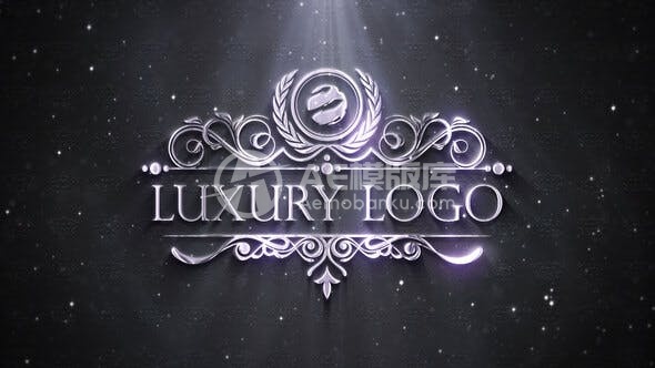 29708奢华框架标志 – AE模版