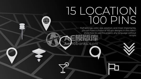 29754位置标题包 | AE模版