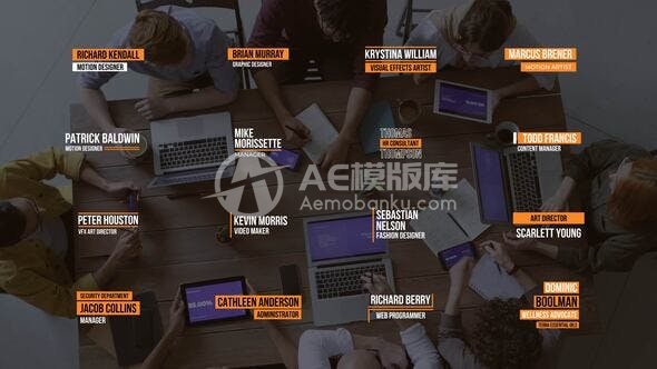 29792简约下三分之一 | Adobe After Effects AE模版