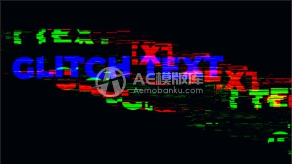 29805故障标题 4K AE模版