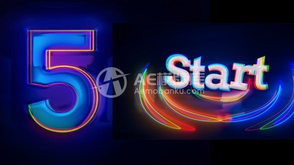 29807逆向计时 AE模版