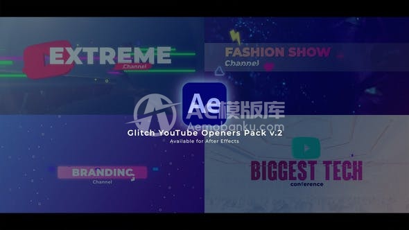 29816YouTube引导包-AE模版