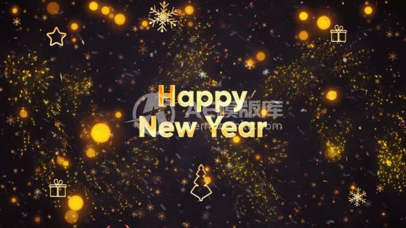 29822新年倒计时 AE模版