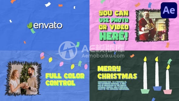 29823After Effects新年贺卡模板