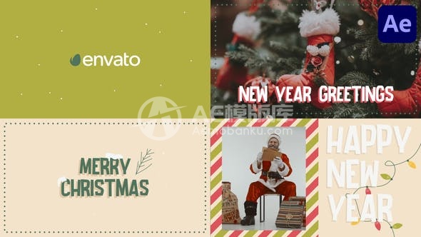 29826新年问候 | Adobe After Effects模版