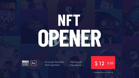 29827NFT开篇 – NFT序幕 AE模版