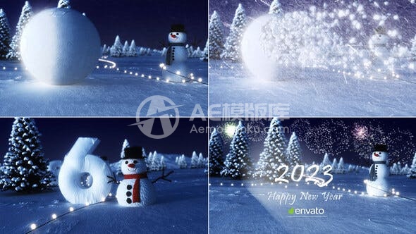 29834新年快乐 AE模版