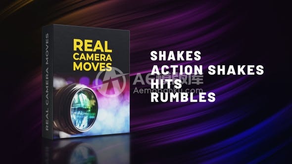 29902逼真相机移动套包 for After Effects AE模版