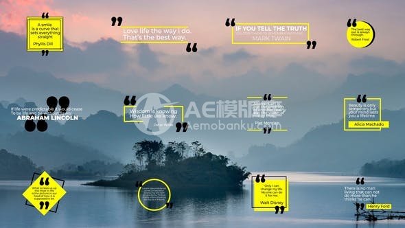 29932引言 | 后期效果模板(AE模板)