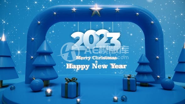 29941圣诞与新年开场片头AE模版