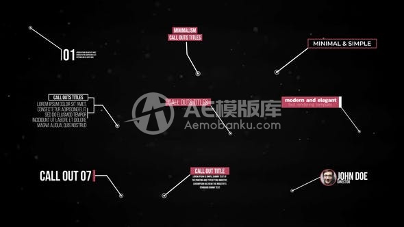 29948导视标题 | Adobe After Effects模版