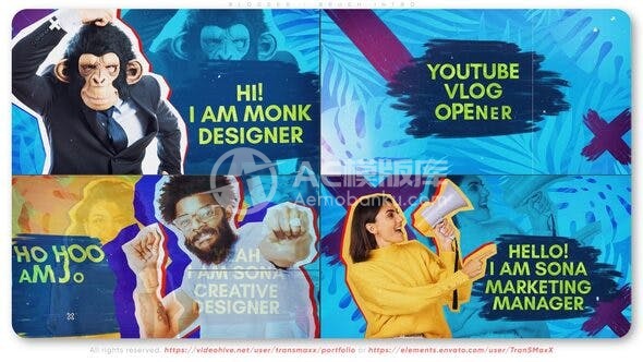 29957博客 – 刷子介绍动画模版（AE模版）