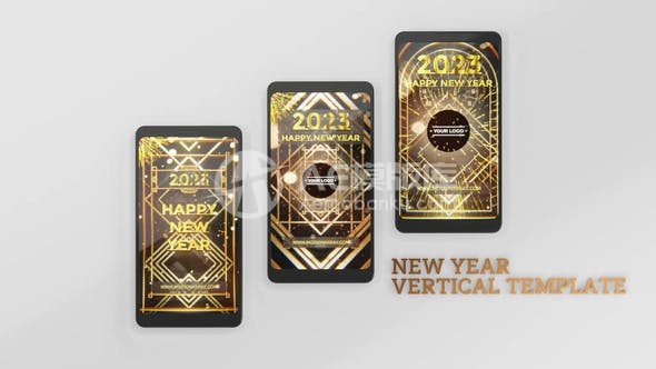 29973新年故事 AE模版