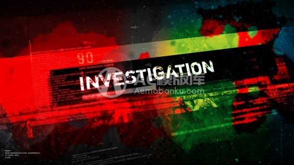 29983调查探索 AE模版