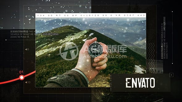 29985旅行轨迹 AE模版