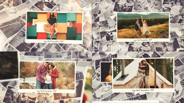 30039照片回忆幻灯片 AE模板