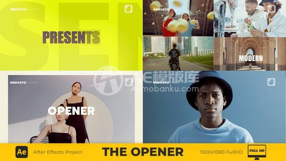 30046开场动画AE模板