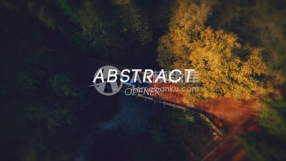 30068抽象开篇辑影AE模版