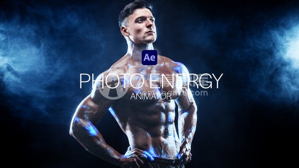 30074照片能量动画师 AE模版