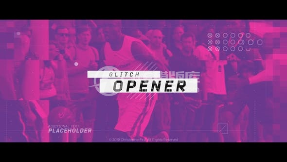 30113故障开场 AE模版