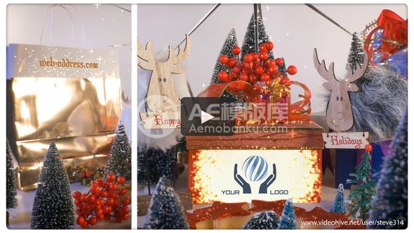 30191圣诞快乐！AE模版