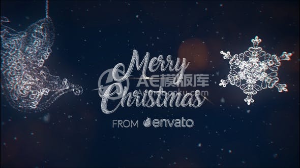 30222圣诞问候V | Adobe After Effects模板